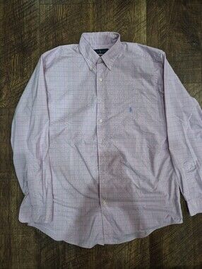 Men's Ralph Lauren Performance Large Tall Long Sleeved Button Up